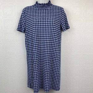 Zara checkered dress